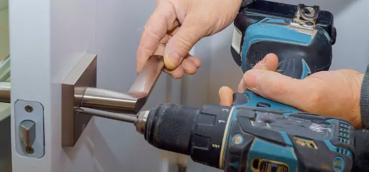 Security Door Lock Installation Wasco
